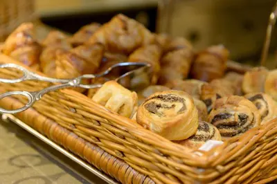 Essen im Hotel oder in der Nähe