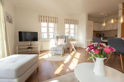 TV/Unterhaltungsangebot in der Unterkunft Ferienwohnung Ella