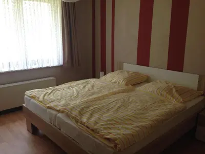 Ein Bett oder Betten in einem Zimmer der Unterkunft Hof Beuck