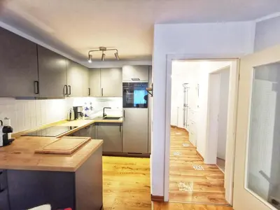 Küche/Küchenzeile in der Unterkunft Apartmentvermittlung Mehr als Meer - Objekt 73