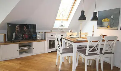 Küche/Küchenzeile in der Unterkunft Apartmentvermittlung Mehr als Meer - Objekt 74