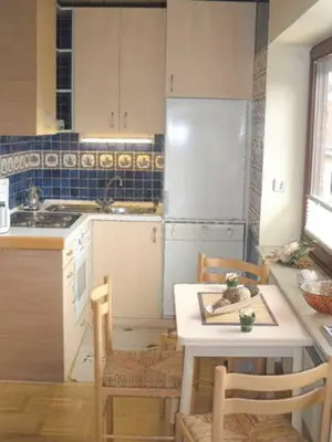 Küche/Küchenzeile in der Unterkunft Apartmentvermittlung Mehr als Meer - Objekt 46