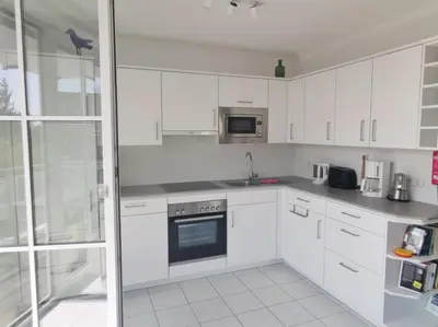 Küche/Küchenzeile in der Unterkunft Apartmentvermittlung Mehr als Meer - Objekt 18