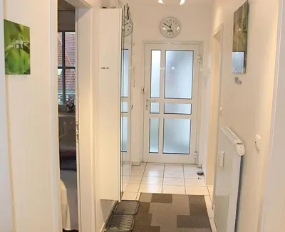 Ein Badezimmer in der Unterkunft Apartmentvermittlung Mehr als Meer - Objekt 15
