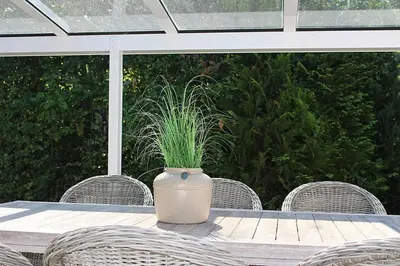 Ein Garten an der Unterkunft Apartmentvermittlung Mehr als Meer - Objekt 1