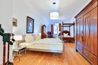 Ein Bett oder Betten in einem Zimmer der Unterkunft Riverside Apartments