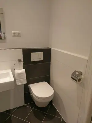 Ein Badezimmer in der Unterkunft Babette Apartments
