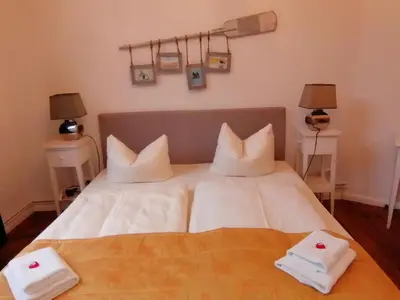 Ein Bett oder Betten in einem Zimmer der Unterkunft Babette Apartments