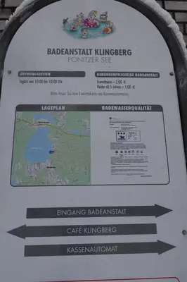 Ein Zertifikat, Auszeichnung, Logo oder anderes Dokument, das in der Unterkunft Haus am Wald Klingberg ausgestellt ist
