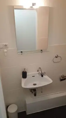 Ein Badezimmer in der Unterkunft Pension Italia