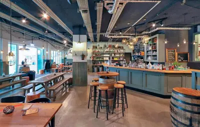 Lounge oder Bar in der Unterkunft Priwallpromenade 23, Whg 2