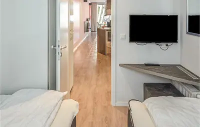 TV/Unterhaltungsangebot in der Unterkunft Priwallpromenade 23, Whg 3