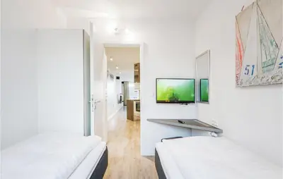 TV/Unterhaltungsangebot in der Unterkunft Priwallpromenade 27, Whg 5