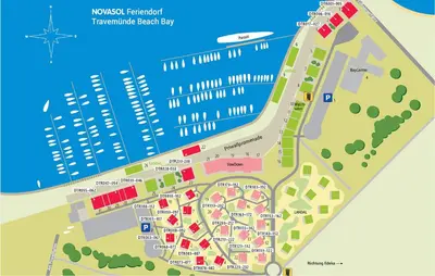Grundriss der Unterkunft Priwallpromenade 31, Whg 20