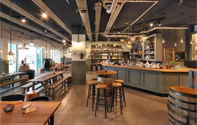 Lounge oder Bar in der Unterkunft Dünenvilla 1, Whg 3