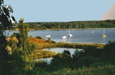 Naturlandschaft in der Nähe des Ferienhauses