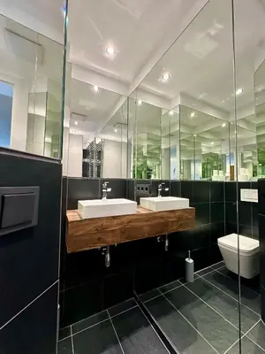 Ein Badezimmer in der Unterkunft Seaside-Townhouse