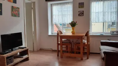 TV/Unterhaltungsangebot in der Unterkunft 1-Zimmer-Apartment 1 im 1. Obergeschoss