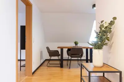 Ein Sitzbereich in der Unterkunft Hotel BUTZ