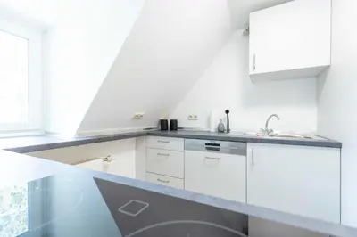 Küche/Küchenzeile in der Unterkunft Hotel BUTZ