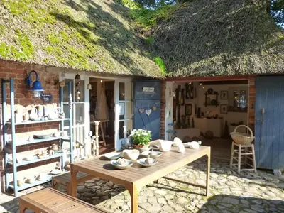 Grundriss der Unterkunft Landhaus Töpferhof bei Travemünde