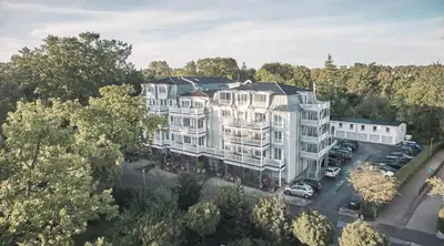 Das Gebäude in dem sich das Hotel befindet