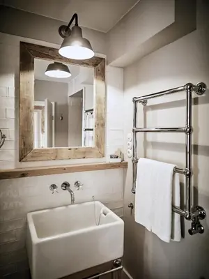 Ein Badezimmer in der Unterkunft The Cozy Hotel & Lofts Timmendorfer Strand
