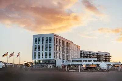 Das Gebäude in dem sich das Hotel befindet