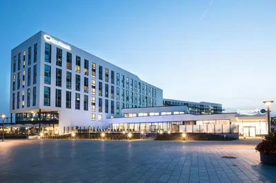 Das Gebäude in dem sich das Hotel befindet