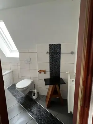 Ein Badezimmer in der Unterkunft Ferienhaus Wiethüchter
