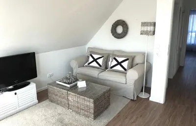 TV/Unterhaltungsangebot in der Unterkunft Ferienwohnung Koje 44