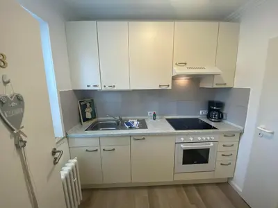 Küche/Küchenzeile in der Unterkunft Haus Regina