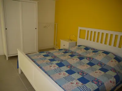 Ein Bett oder Betten in einem Zimmer der Unterkunft Studio im Haus in Seenähe