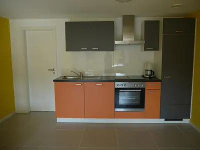 Küche/Küchenzeile in der Unterkunft Studio im Haus in Seenähe