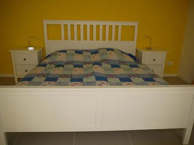 Ein Bett oder Betten in einem Zimmer der Unterkunft Studio im Haus in Seenähe