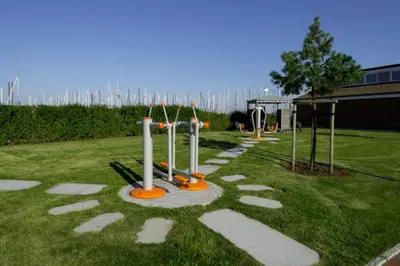Ein Garten an der Unterkunft ancora Marina Haus 2 Nr 04, Typ 1