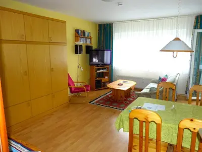Ein Sitzbereich in der Unterkunft Wohnung Nr 2