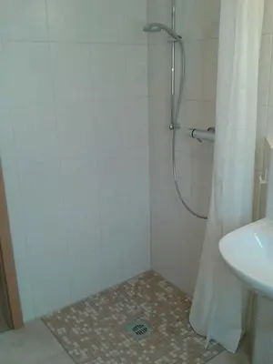 Ein Badezimmer in der Unterkunft Ferienwohnung Berger