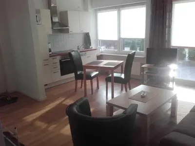 Küche/Küchenzeile in der Unterkunft Ferienwohnung Berger