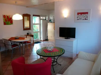 TV/Unterhaltungsangebot in der Unterkunft Landhaus-Marwede App 4