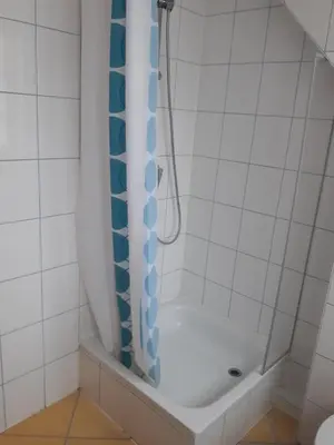 Ein Badezimmer in der Unterkunft Landhaus-Marwede App 5