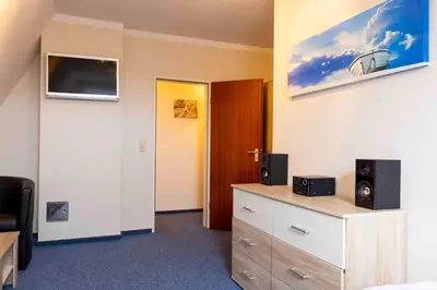 TV/Unterhaltungsangebot in der Unterkunft (DKK11) Ferienwohnung Strandburg