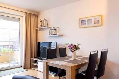 TV/Unterhaltungsangebot in der Unterkunft (DKK11) Ferienwohnung Strandburg