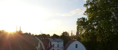 Grundriss der Unterkunft Apartment Stadtblick