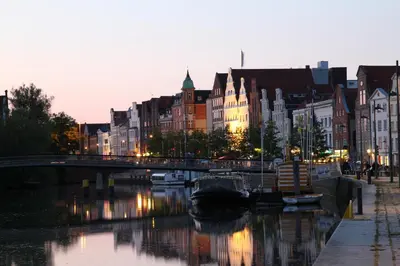Blick auf einen Fluss in der Nähe der Ferienwohnung