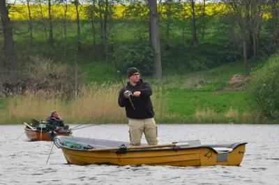 Blick auf einen Fluss in der Nähe der Ferienwohnung