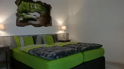 Ein Bett oder Betten in einem Zimmer der Unterkunft Mara