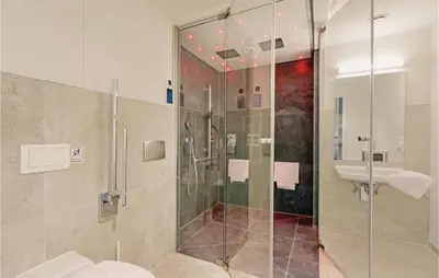 Ein Badezimmer in der Unterkunft Highend Travemünde - Whg 06