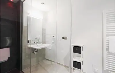 Ein Badezimmer in der Unterkunft Highend Travemünde - Whg 06