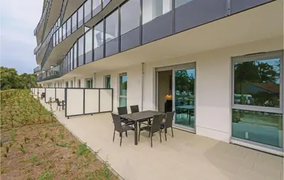Ein Balkon oder eine Terrasse in der Unterkunft Highend Travemünde - Whg 10